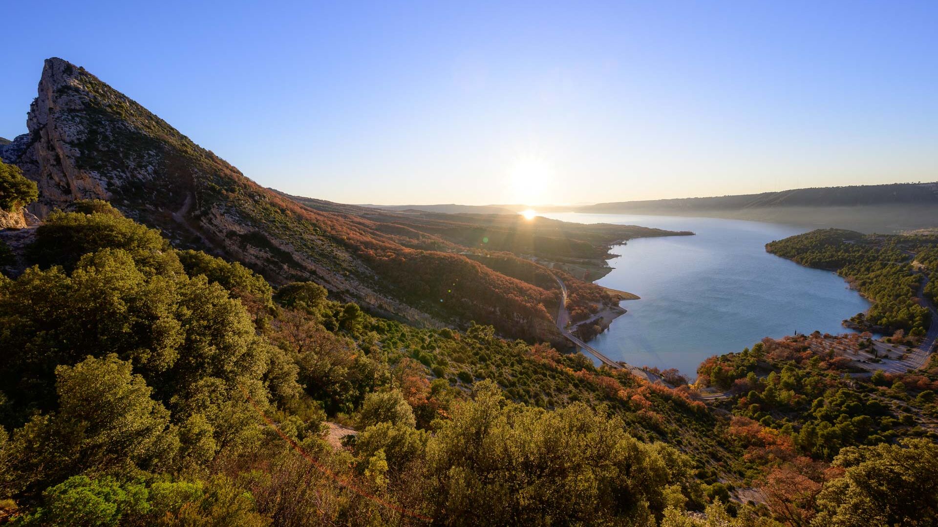 Le Verdon au lac de Sainte-Croix