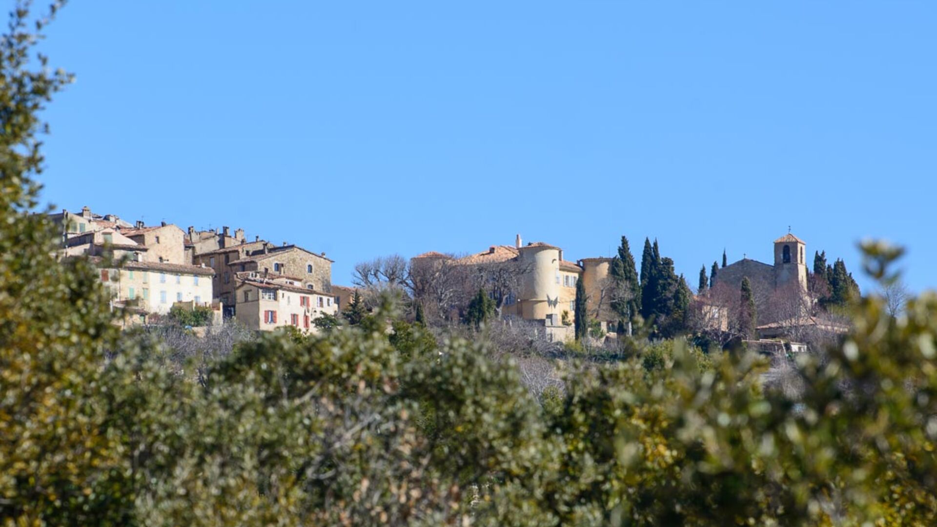 Le village de Tourtour dans le Var