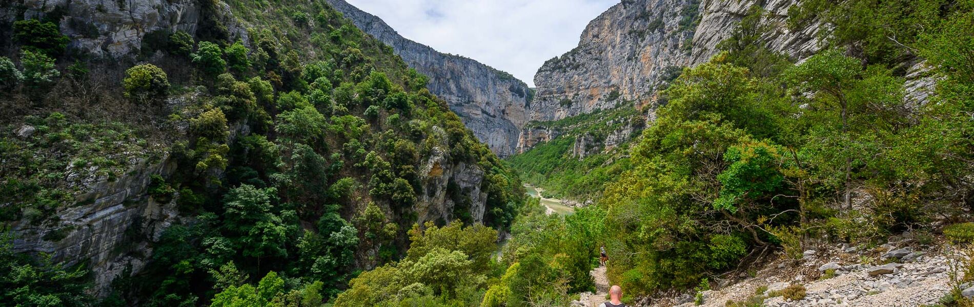 randonner dans les gorges du verdon