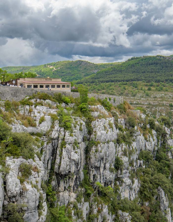 Le balcon de la Mescla dans les Gorges du Verdon