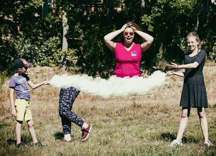 La magie du camping le Clos de Barbey à Bauduen dans le Var