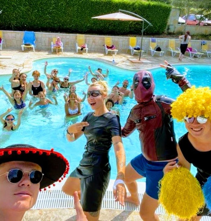 camping avec piscine dans le Verdon