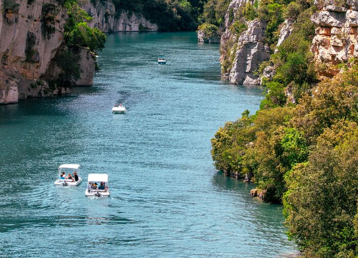 les gorges du verdon en bateau électrique