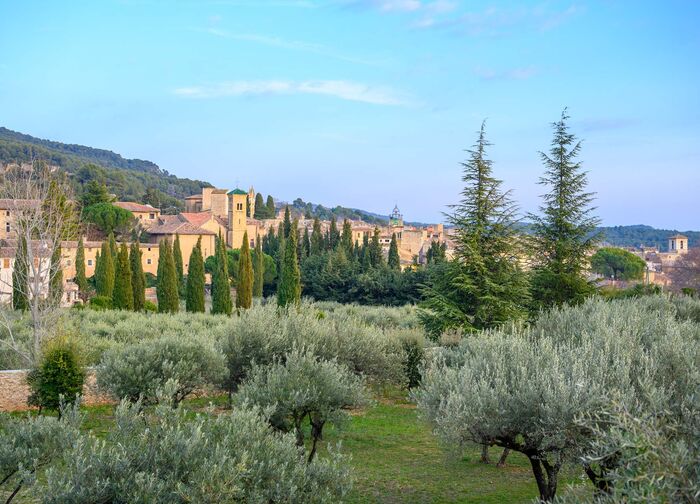Le village d'Aups en Provence